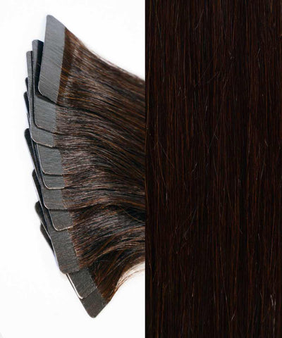 natural black (1B) straight tape in hair extensions by Perfect Locks#color_natural-black-(1B)