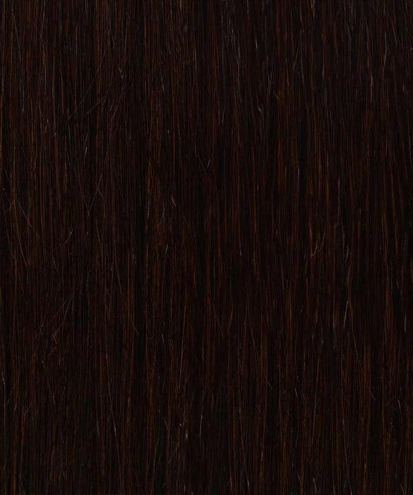 natural black (1B) straight tape in hair extensions by Perfect Locks