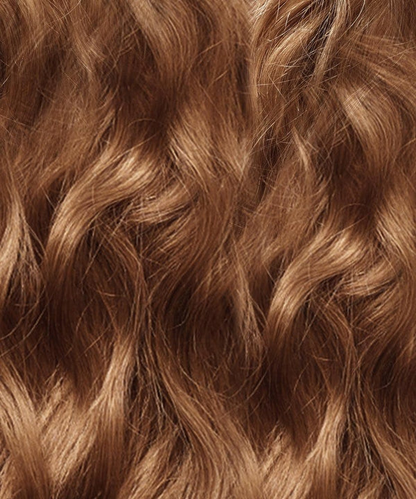 Wavy Colored Hair Machine Weft