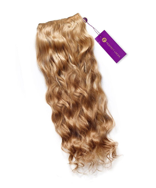 Wavy Colored Hair Machine Weft