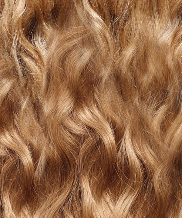 Wavy Colored Hair Machine Weft
