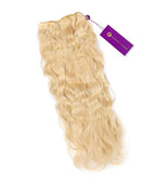 Wavy Colored Hair Machine Weft