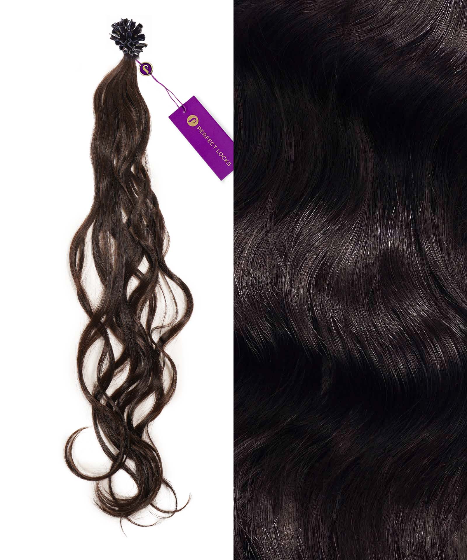 Wavy Fusion Extensions | Keratin Bond, 3-6 Months