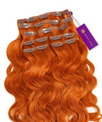 Wavy Seamless Clip-In Hair Extensions
