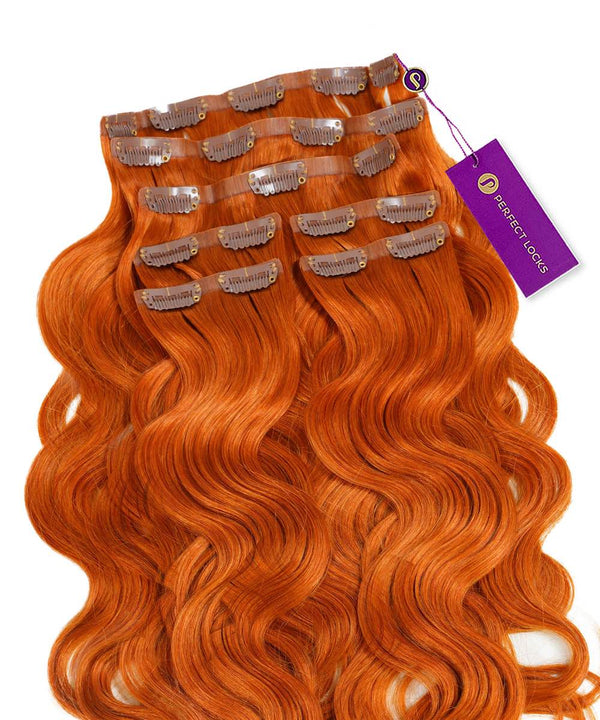 Wavy Seamless Clip-In Hair Extensions