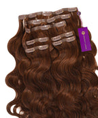 Wavy Seamless Clip-In Hair Extensions