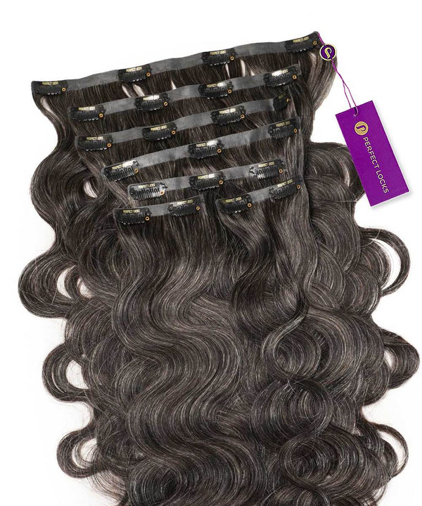 Wavy Seamless Clip-In Hair Extensions