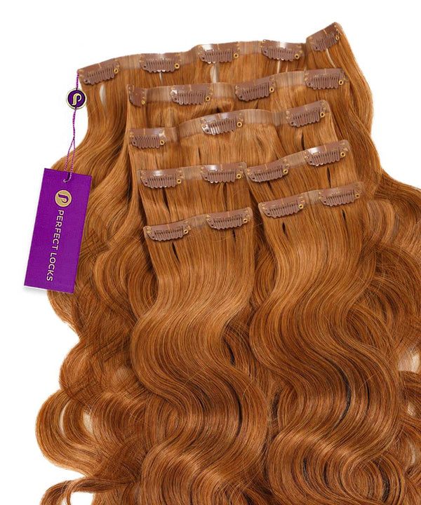 Wavy Seamless Clip-In Hair Extensions