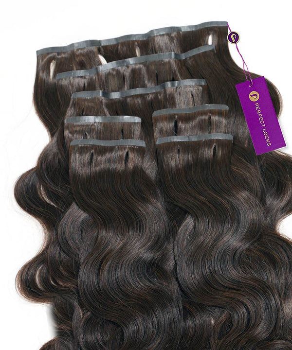 Wavy Seamless Clip-In Hair Extensions