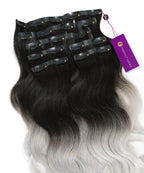 Wavy Seamless Clip-In Hair Extensions