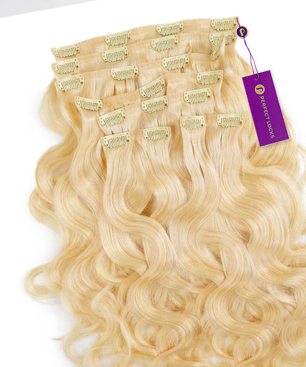 Wavy Seamless Clip-In Hair Extensions