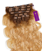 Wavy Seamless Clip-In Hair Extensions