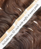 Wavy Seamless Tape In Weft