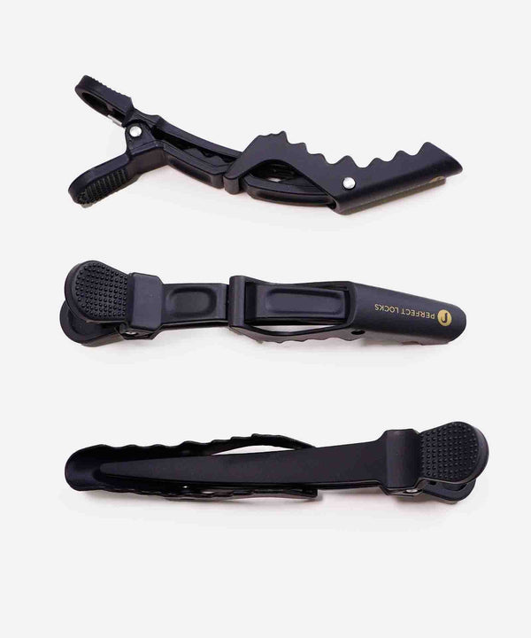 alligator hair clips (3 pack) supplies by perfect locks