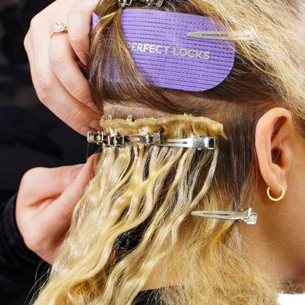 Beaded Weft Hair Extensions – Perfect Locks