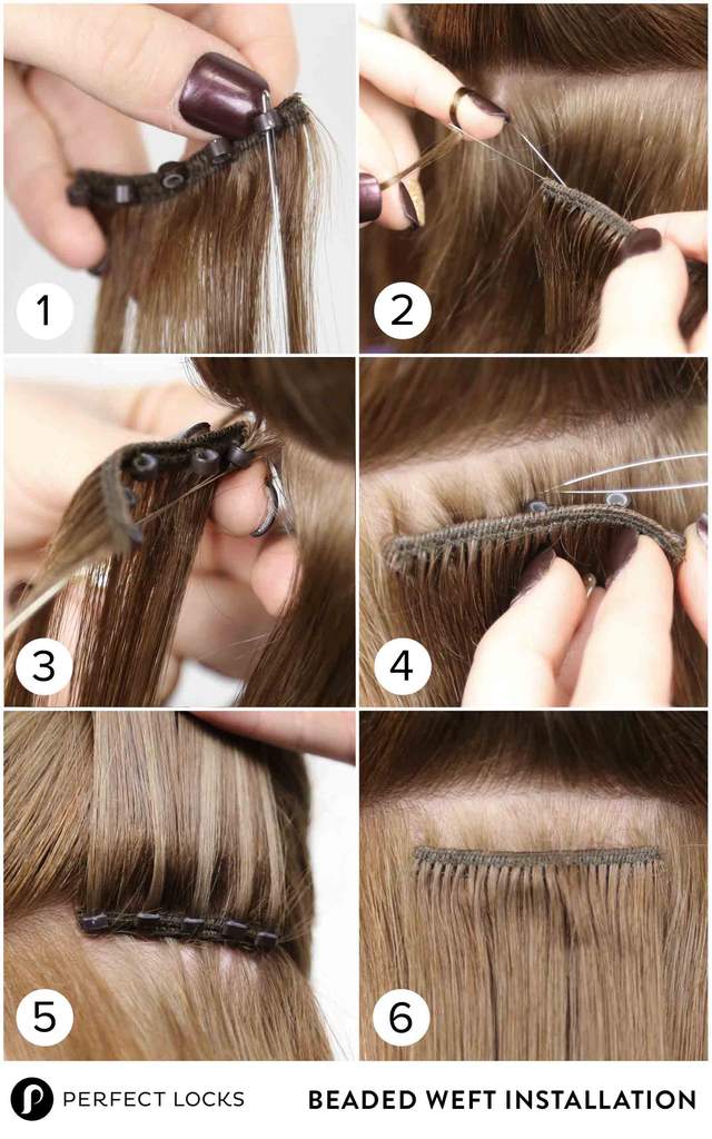 5 Ways To Apply for Weft Hair Extension With Beads – Chandra Hair