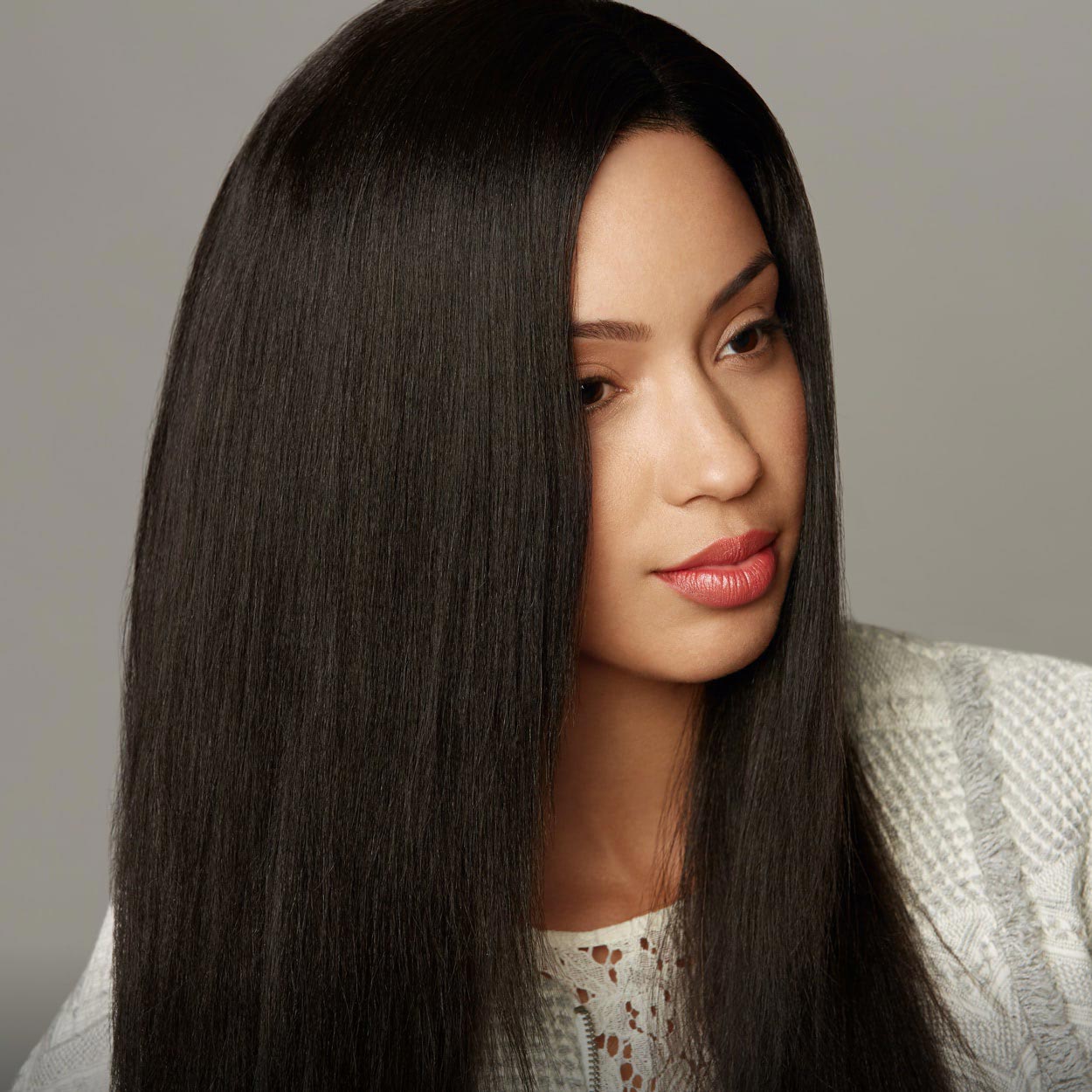 Beautiful Hair Extension Model