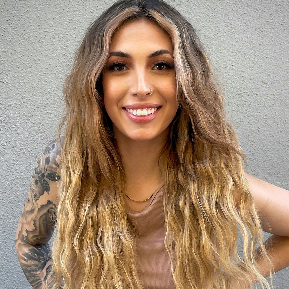 wavy ombre hair extensions
