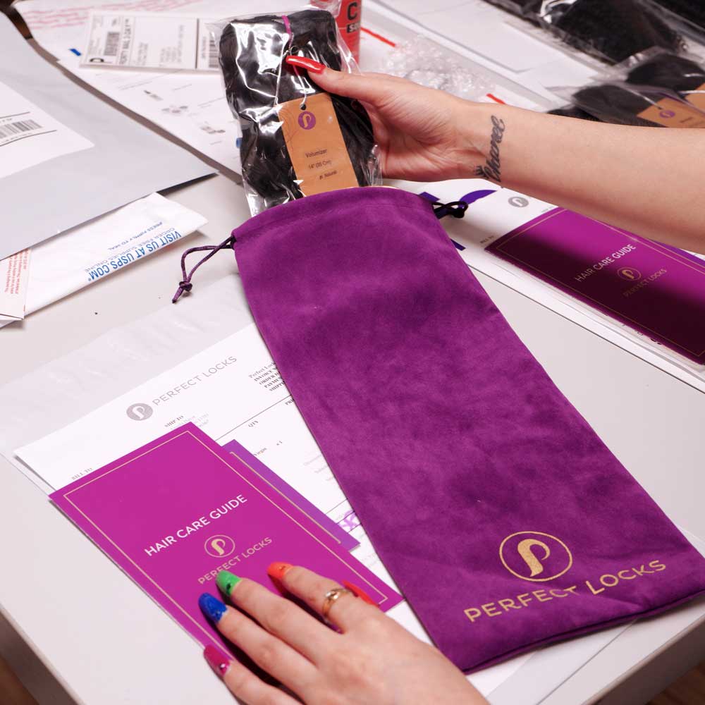 hair extension packaging