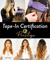 prestige tape-in certification education by perfect locks