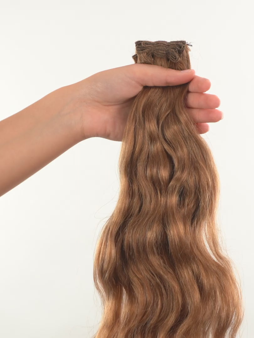 Wavy Hand-Tied Weft Rows (2oz) product video preview