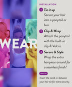 Straight Clip-In Ponytail Installation Video