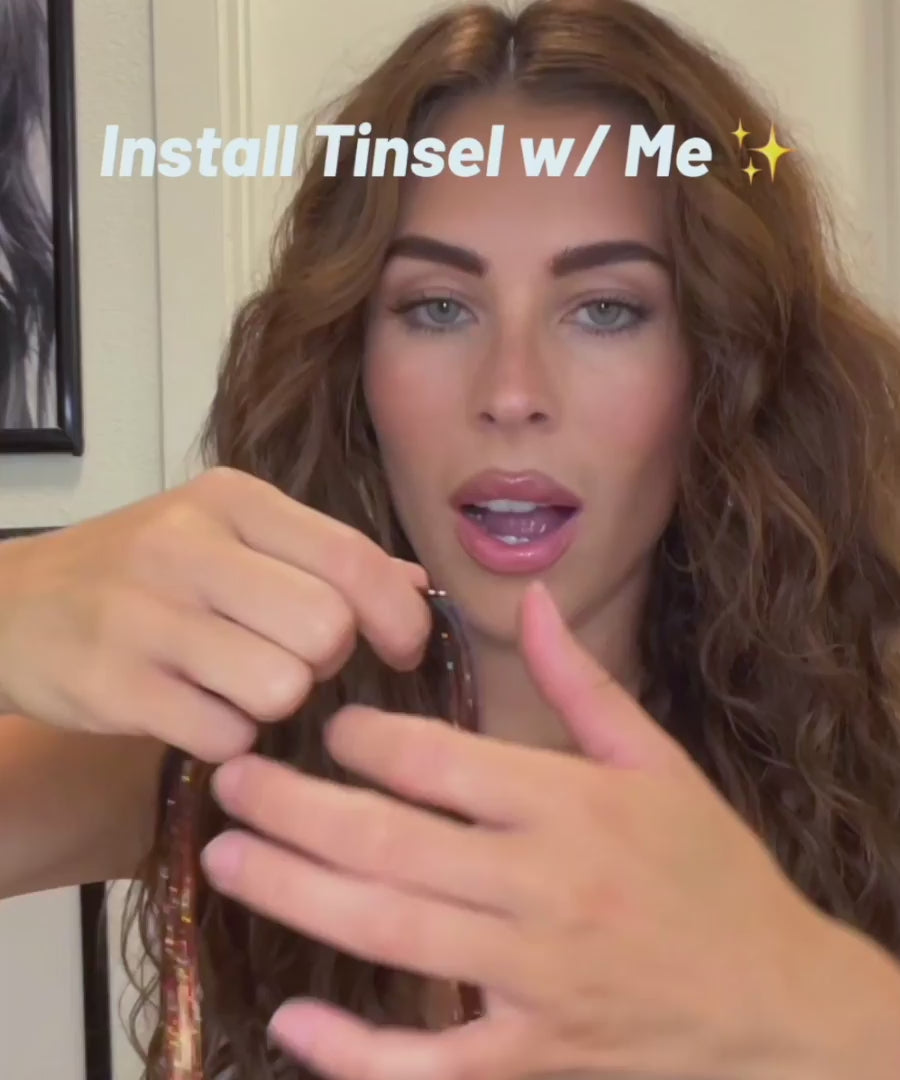 Video of the Hair Tinsel Starter Kit - video preview