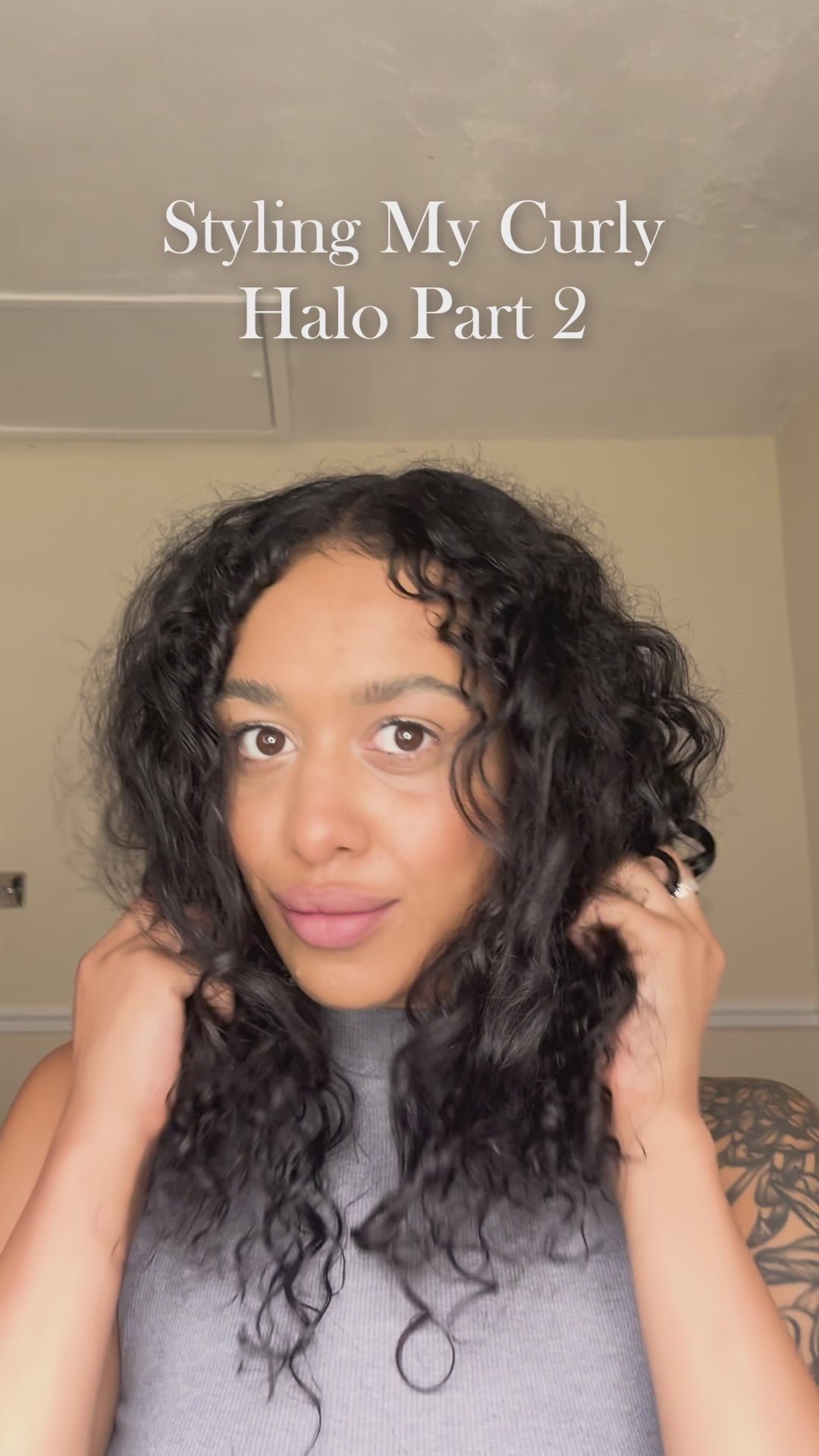 curly perfect crown hair extensions clip-in crowns by locks - video preview