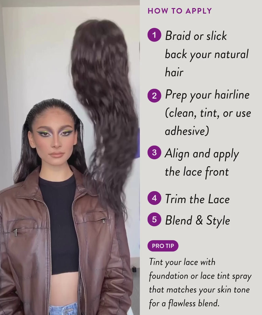 Video of the Wavy Lace Front Wig - video preview