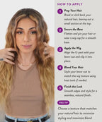 Wavy U-Part Wig product video 9