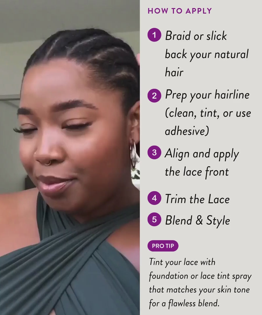 Video of the Tight Curly Lace Front Wig - video preview