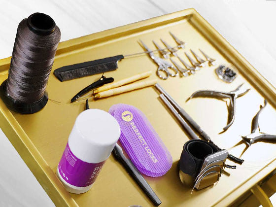Hair Extension Tools and Supplies