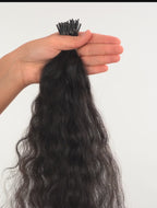Curly Fusion I-Tip Hair