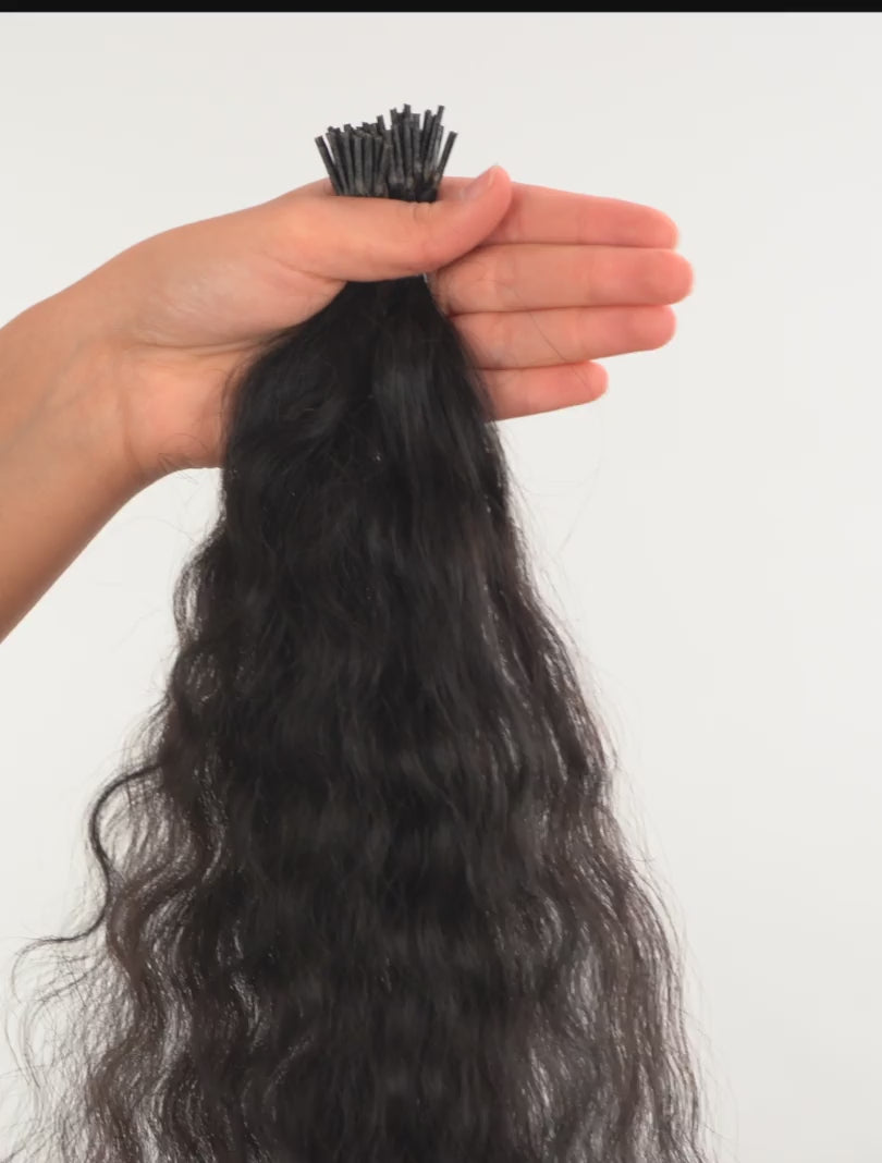 Curly Fusion I-Tip Hair product video preview