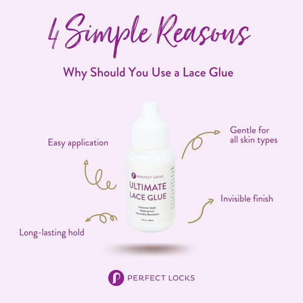 ultimate lace glue hair care by perfect locks