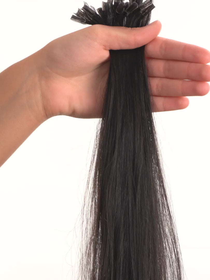 straight fusion u-tip hair by perfect locks - video preview