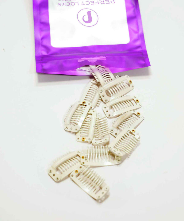 Snap Clips for Hair Extensions & Wigs