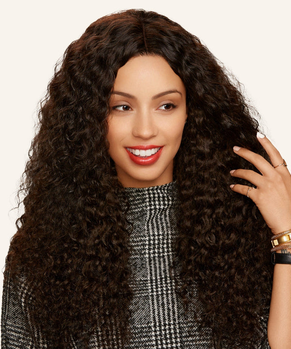 curly full lace wig