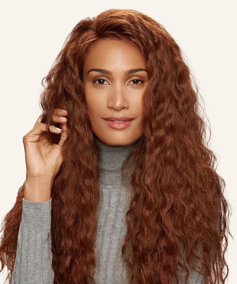 curly lace front wig