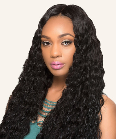 curly lace frontal hairpiece