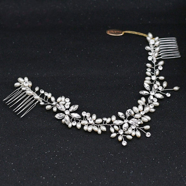 Flora Tiara Comb