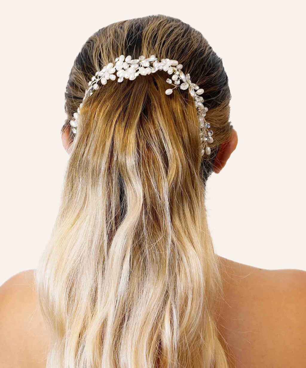 BHLDN tiara with hair comb NWOT BHLDN | Accessories | Bhldn Tiara With Hair Comb Nwot | Poshmark main image 4