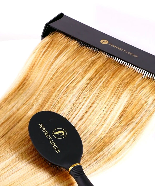 Hidden Crown Mini Boar Bristle Brush - Hidden Crown Hair Extensions