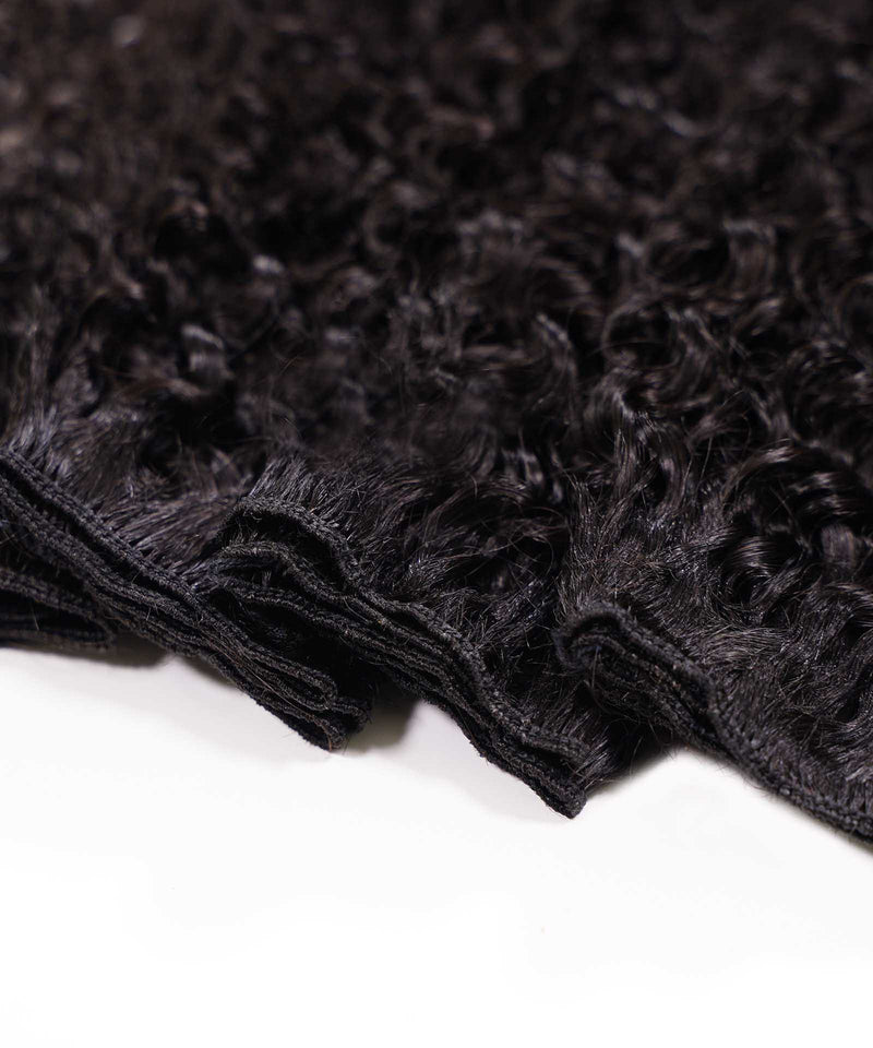 kinky curly hand-tied weft rows (2oz) by perfect locks