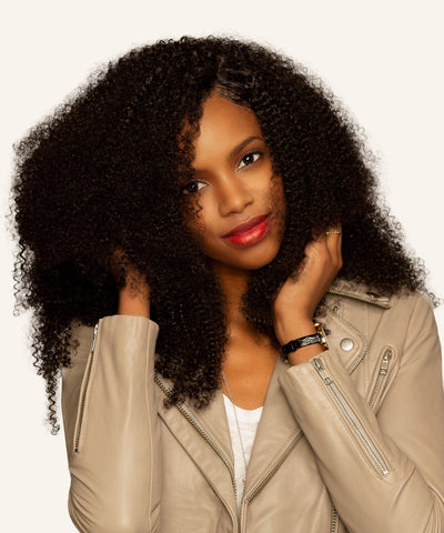 kinky curly lace front wig