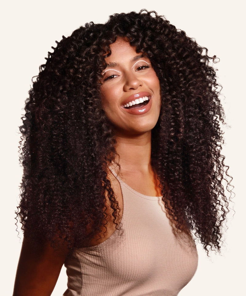 kinky curly perfect crown hair extensions clip-in crowns by locks
