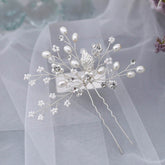 pearl elegance hair pin bridal accessories by perfect locks