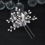 pearl elegance hair pin bridal accessories by perfect locks