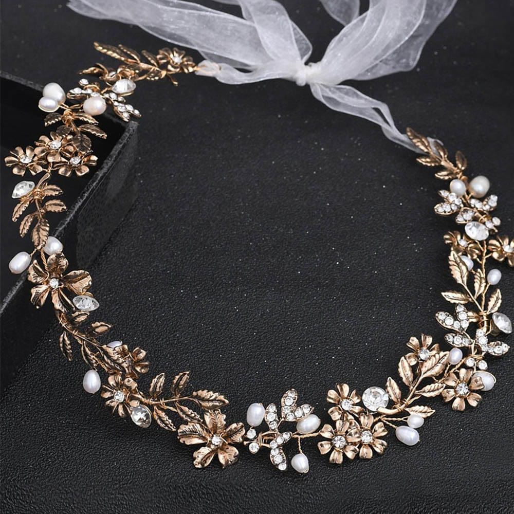 Spring Dream Tiara Headband | Elegant Bridal Accessory