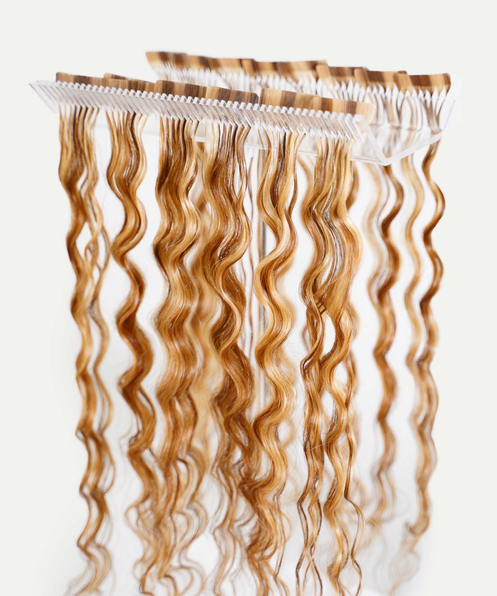 Acrylic Salon Hair Extensions Hair Strands Holder Plate Hanger for Hair  Styling Hair Extensions Holder Rack
